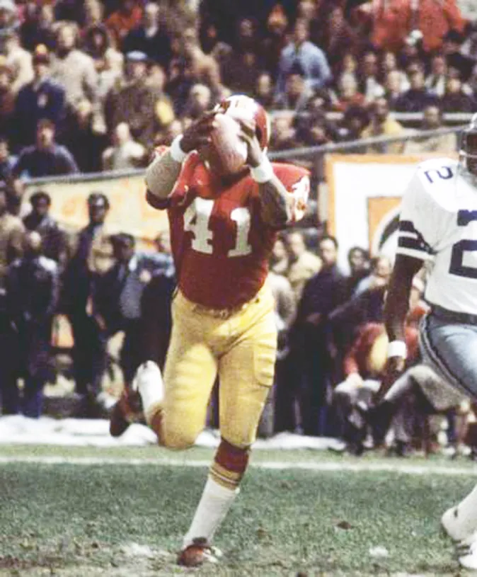 MIKE BASS Washington Redskins 1969 Throwback NFL Football Jersey 