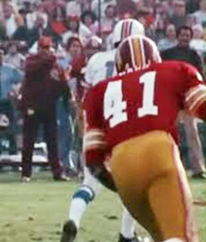 MIKE BASS Washington Redskins 1969 Throwback NFL Football Jersey 