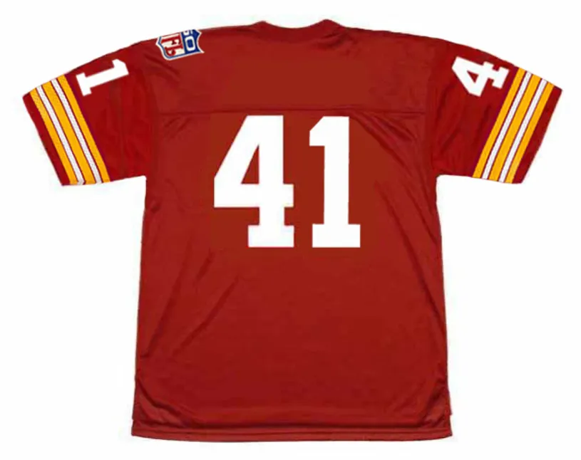 MIKE BASS Washington Redskins 1969 Throwback NFL Football Jersey 