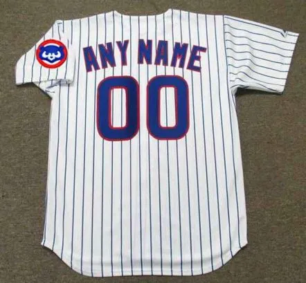 CHICAGO CUBS 1990’s Majestic Home Throwback Baseball Jersey Customized “Any Name & Number(s)” 