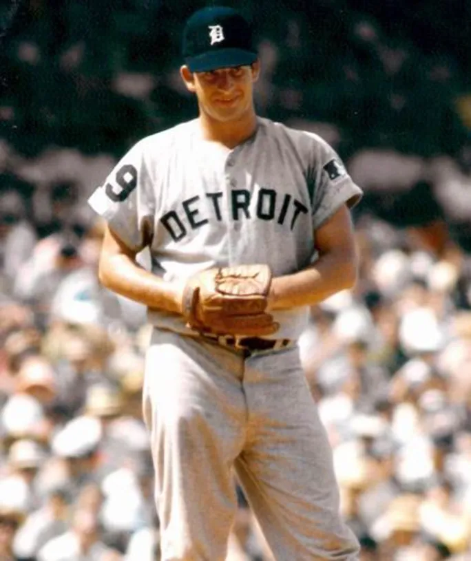 MICKEY LOLICH Detroit Tigers 1969 Away Majestic Throwback Baseball Jersey 