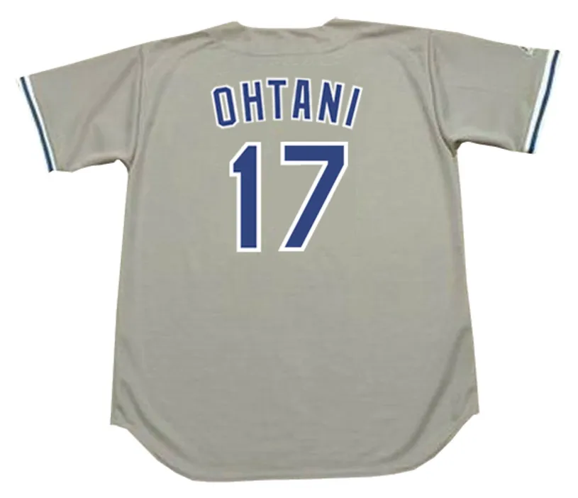 SHOHEI OHTANI Los Angeles Dodgers 1980’s Away Majestic Baseball Jersey 