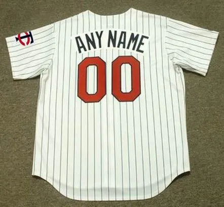 MINNESOTA TWINS Majestic 1990’s Home Baseball Jersey Customized “Any Name & Number(s)” 