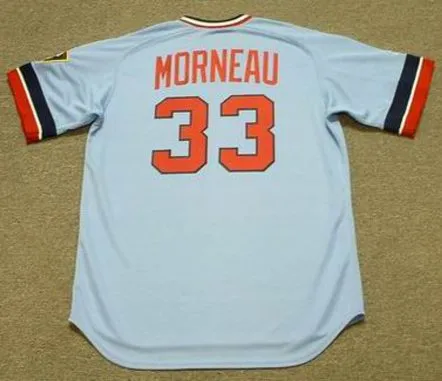 JUSTIN MORNEAU Minnesota Twins Majestic Cooperstown Throwback Baseball Jersey 