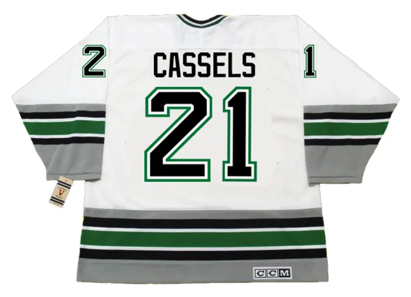 ANDREW CASSELS Hartford Whalers 1995 Home CCM Vintage NHL Hockey Jersey 