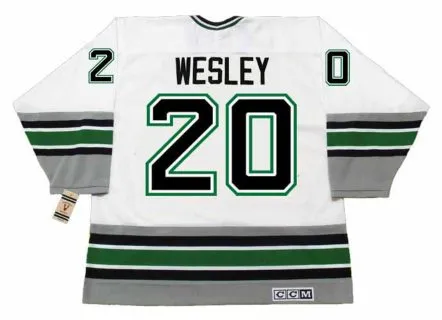 GLEN WESLEY Hartford Whalers 1995 Home CCM Vintage NHL Hockey Jersey 