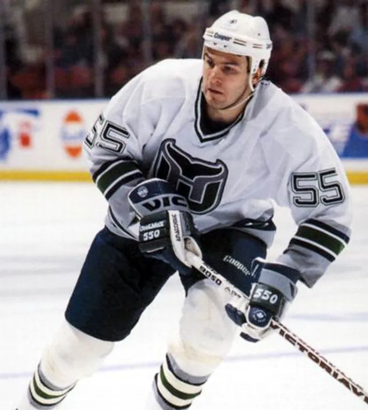 KEITH PRIMEAU Hartford Whalers 1996 Home CCM Vintage NHL Hockey Jersey 