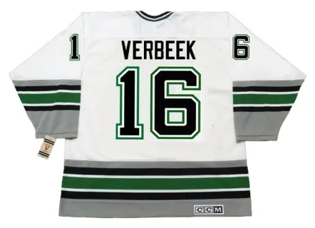 PAT VERBEEK Hartford Whalers 1993 Home CCM Vintage NHL Hockey Jersey 