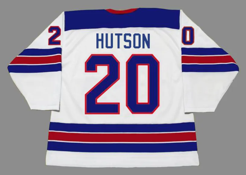 LANE HUTSON 2022 USA Nike Throwback Hockey Jersey 