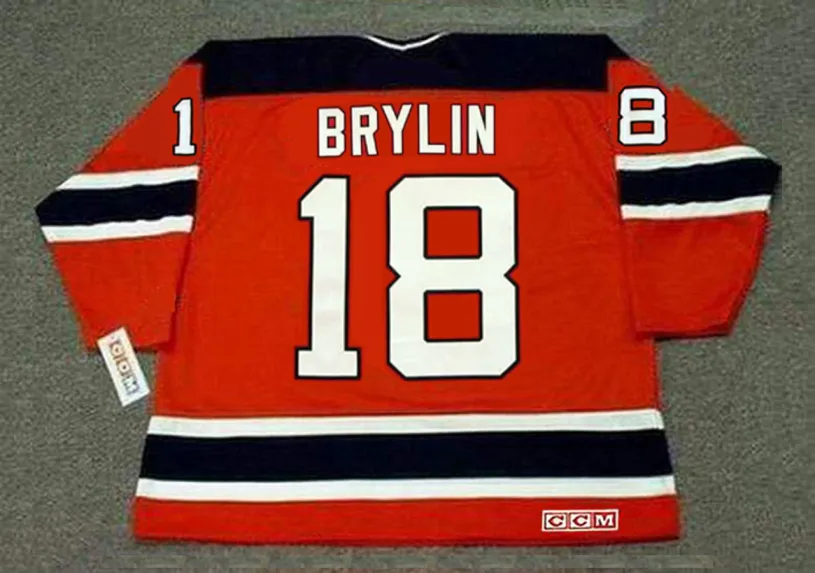 SERGEI BRYLIN New Jersey Devils 2003 Away CCM Throwback NHL Hockey Jersey 