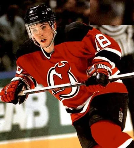 SERGEI BRYLIN New Jersey Devils 2003 Away CCM Throwback NHL Hockey Jersey 