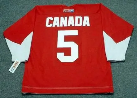 BRAD PARK Team Canada 1972 CCM Throwback Hockey Jersey 