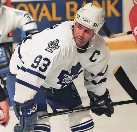 DOUG GILMOUR Toronto Maple Leafs 1995 Home CCM Throwback NHL Hockey Jersey 