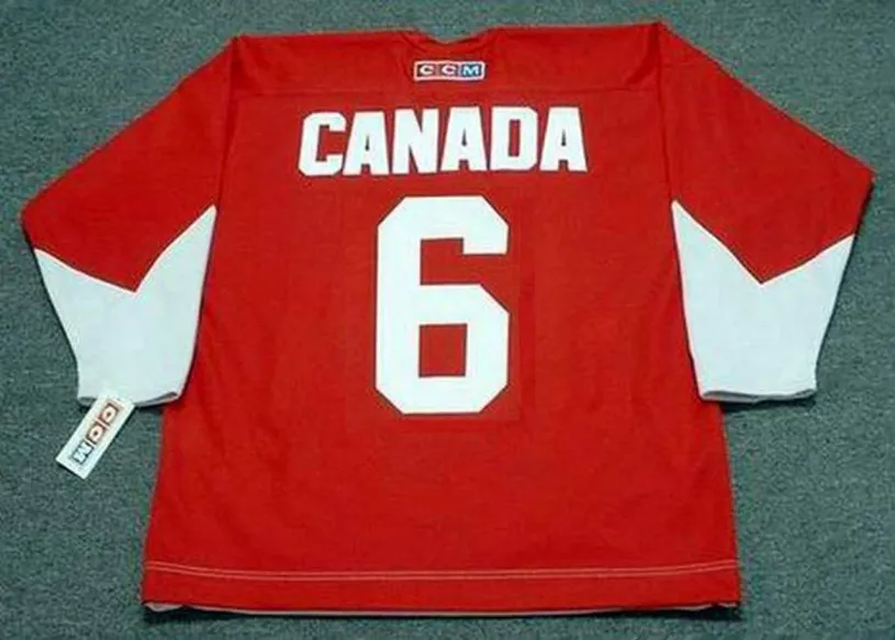 RON ELLIS Team Canada 1972 CCM Throwback Hockey Jersey 